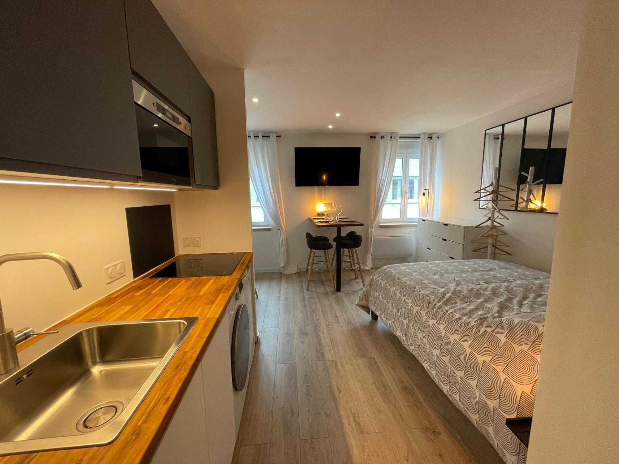 Grand Studio - Le Kleber - Strasbourg Centre Bagian luar foto